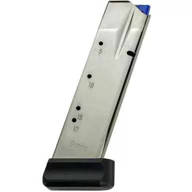 CZ 11161 Pistol Magazine, 9mm, Stainless, 19 Round