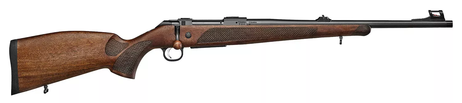 CZ 600 LUX 308WIN 20" Threaded 5Rd Walnut/Black 07302