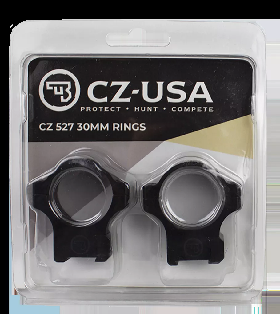 CZ-USA CZ Rings 527 Matte Black 30mm Medium