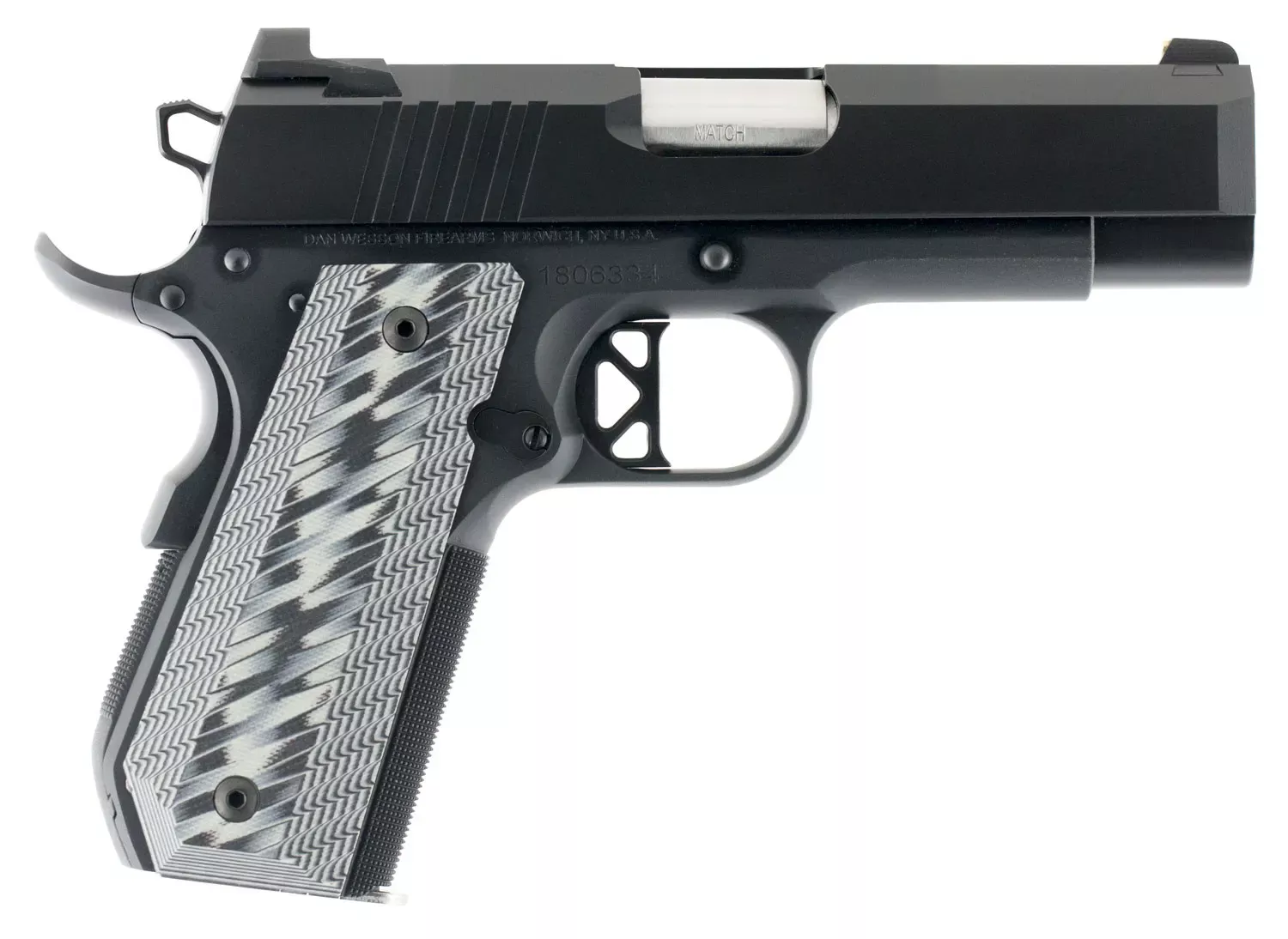 Dan Wesson ECP, 9mm, 4" Barrel, 9+1, Black, 01884