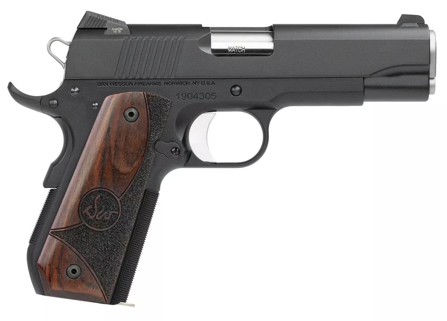 Dan Wesson Guardian 45 ACP Pistol 4.25" Black 01829