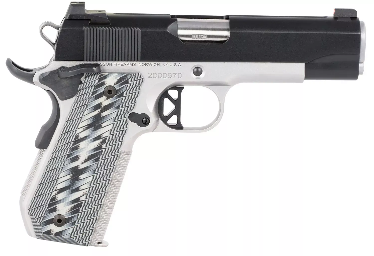 Dan Wesson V-Bob 45 ACP Pistol 4.25″ 8+1 Stainless 01825