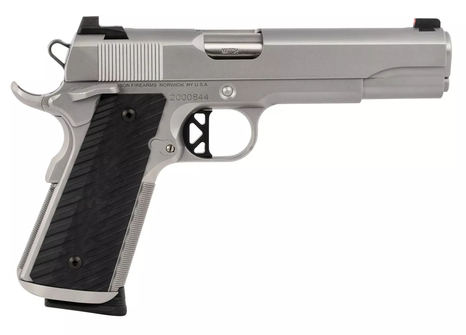 Dan Wesson Valor 45 ACP Pistol 5" SS/Black G10 Grip 01824