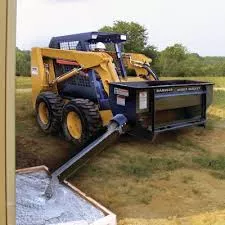 Danuser Auger Bucket Mixing & Discharge | Width 21.5″ | 12 GPM | For Skid Steers