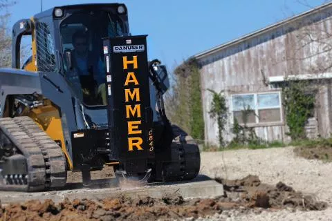 Danuser | Hammer | Model CB40 | Width25.1″ | Oil Flow Range 1230 GPM | For Skid Steers