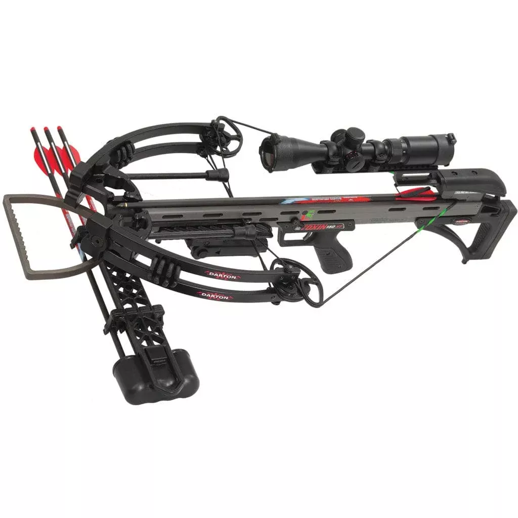 Darton Toxin 150 Crossbow Black W/ Hunter Package