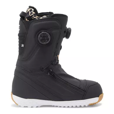 DC Women's Mora BOA Black/Leopard Snowboard Boots (ADJO100034-LEO)