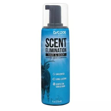 Dcode Blue Unscented Hair & Body Foam