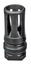 Dead Air Armament Xeno Mount Flash Hiding Muzzle Device Threaded 5/8×24 Steel Matte Black