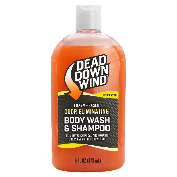 Dead Down Wind Orange Pearlized Body Wash & Shampoo – Hunting Scent Control & Odor Eliminator #1241619
