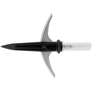 Dead Ringer DR8673 The Stingray Mechanical Broadhead, 100 Grain, 2 Inches Cut, Black