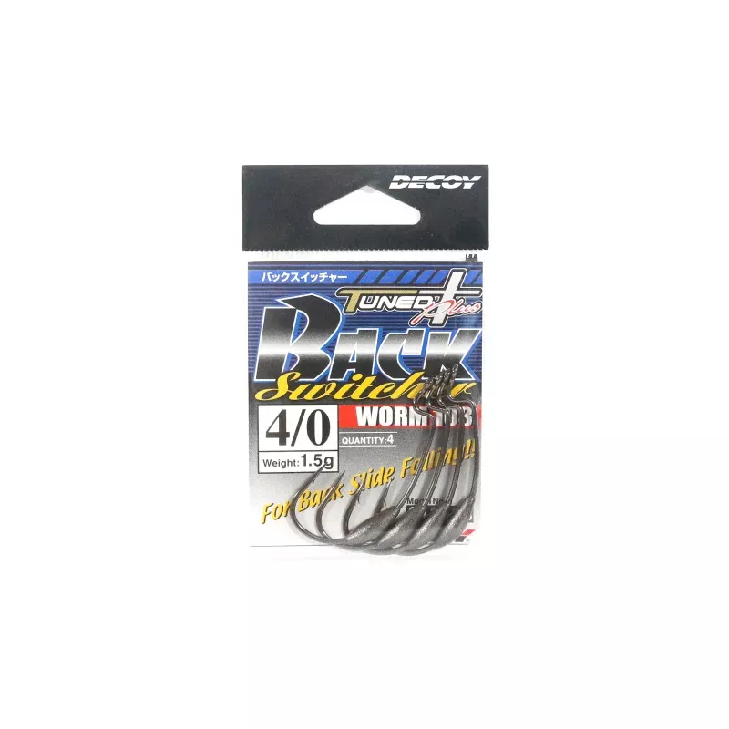 Decoy 103 Back Switcher Rear Weight Hooks Size 4/0 1.5grams (3423)