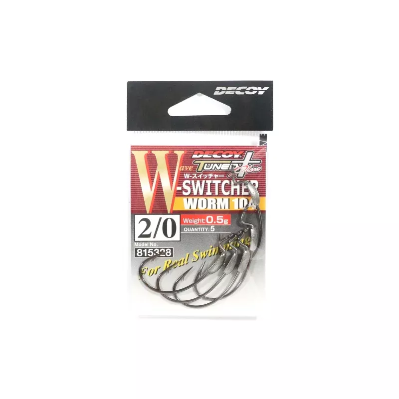 Decoy 104W Switcher Front Weight Hooks Size 2/0 , 0.5grams (5328)