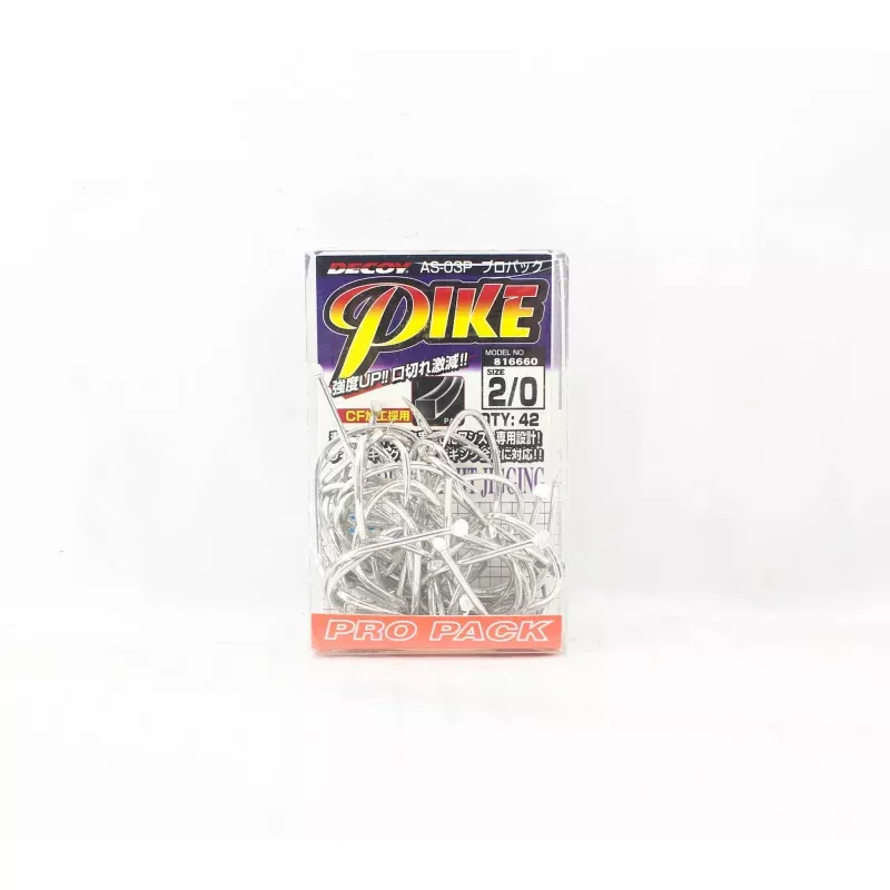 Decoy AS-03P Pro Pack Jigging Single Pike Size 2/0 (6660)