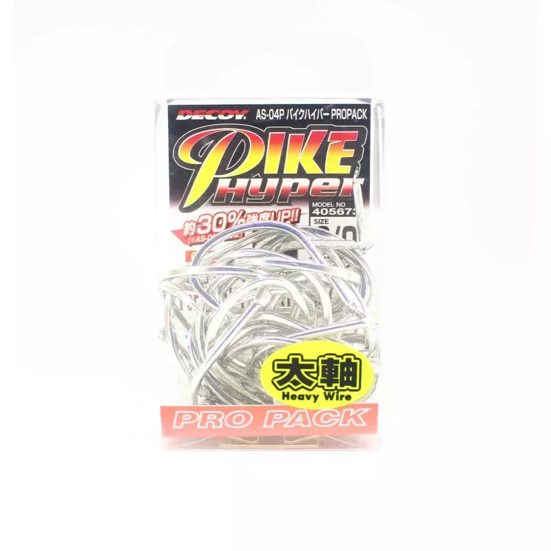 Decoy AS-04P Pro Pack Jigging Single Pike Hyper Size 3/0 (5673)