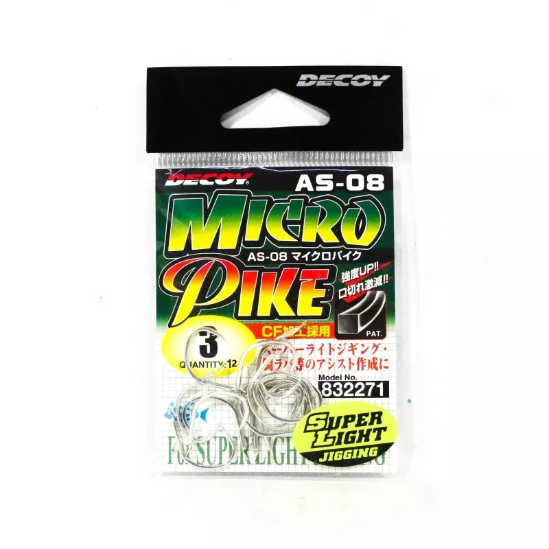 Decoy AS-08 Jigging Single Micro Pike Size 3 (2271)