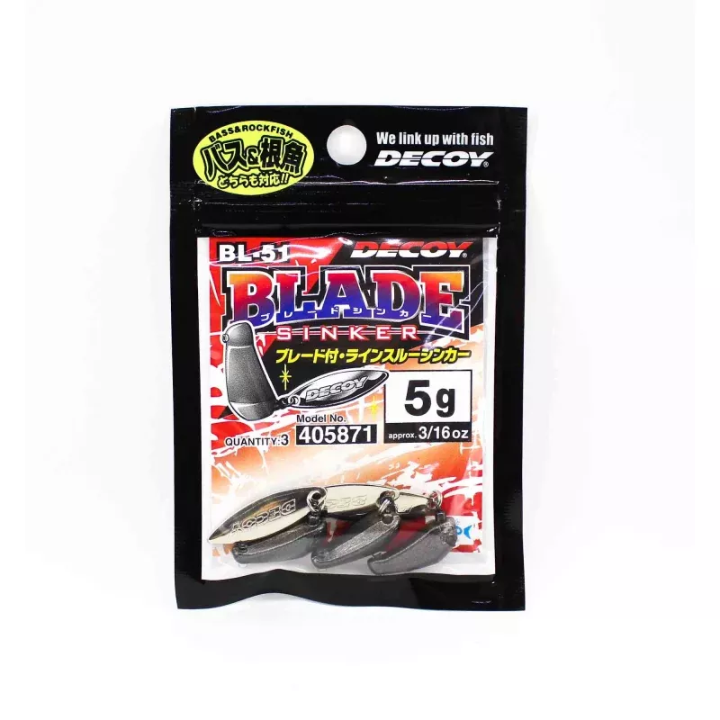 Decoy BL-51 Blade Sinker Size 5 grams (5871)