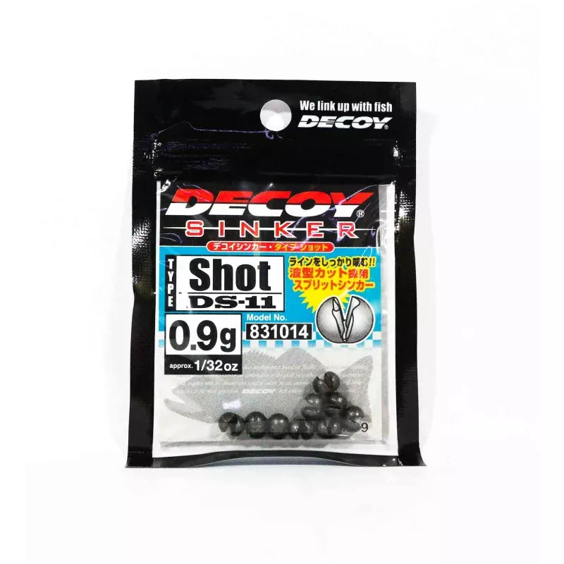 Decoy DS-11 Sinker Shot Size 0.9 grams (1014)
