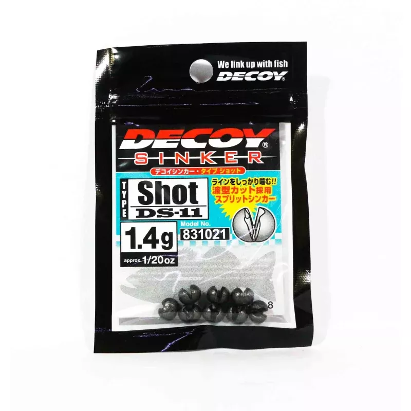 Decoy DS-11 Sinker Shot Size 1.4 grams (1021)