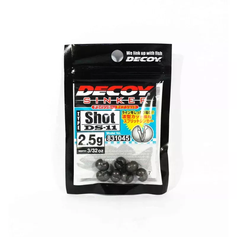 Decoy DS-11 Sinker Shot Size 2.5 grams (1045)