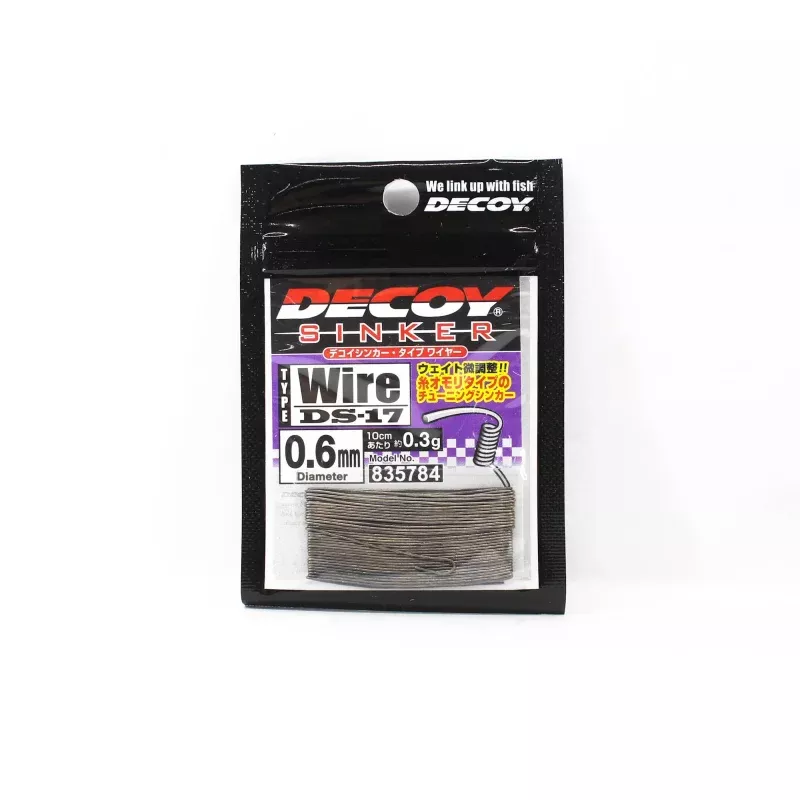 Decoy DS-17 Sinker Coil Wire Soft 0.6mm 4m (5784)