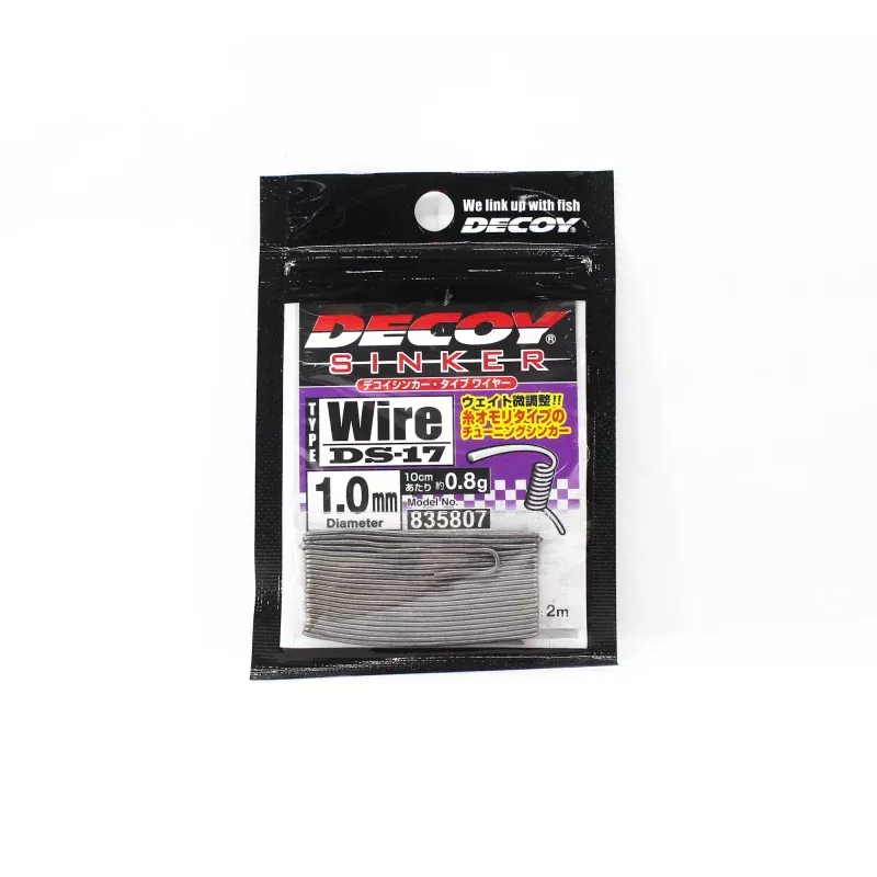 Decoy DS-17 Sinker Coil Wire Soft 1mm 2m (5807)