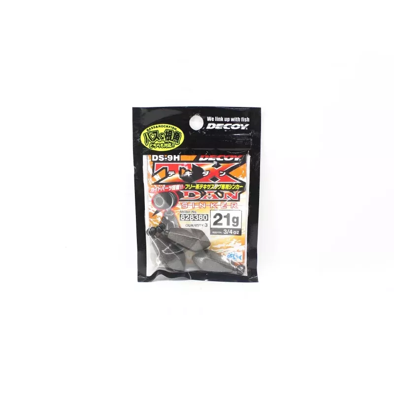 Decoy DS-9H Sinker Type TX Dan Sinker Size 21 grams (8380)