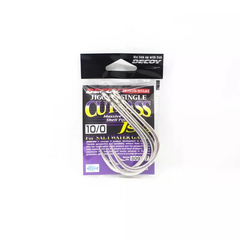 Decoy JS-2 Jigging Single Cutlass Size 10/0 (9747)
