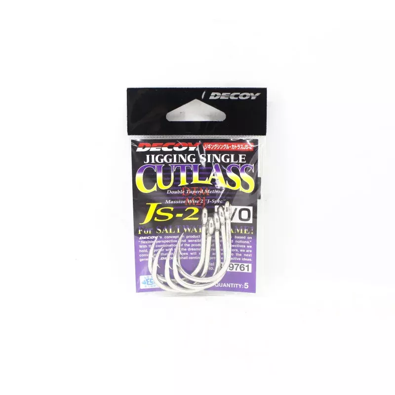 Decoy JS-2 Jigging Single Cutlass Size 5/0 (9761)