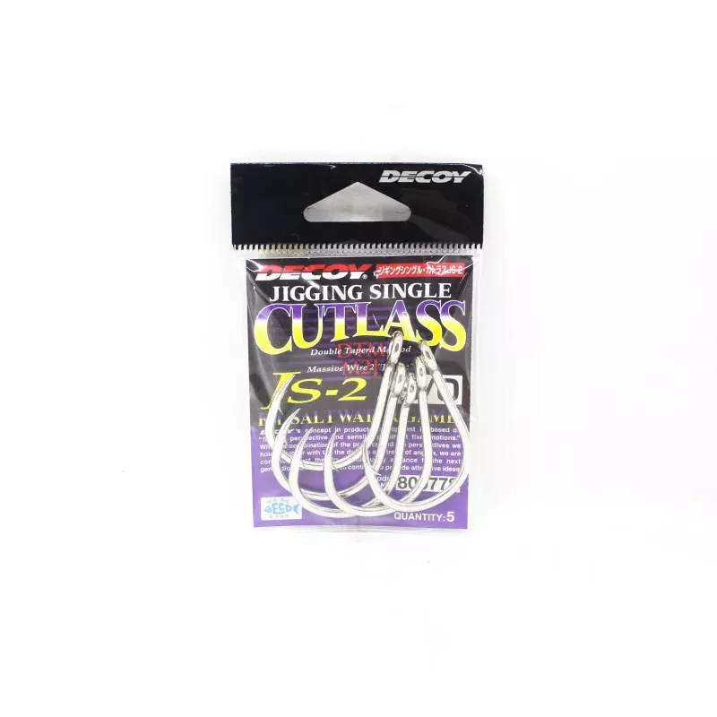 Decoy JS-2 Jigging Single Cutlass Size 6/0 (9778)