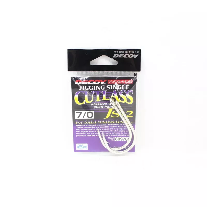 Decoy JS-2 Jigging Single Cutlass Size 7/0 (9785)