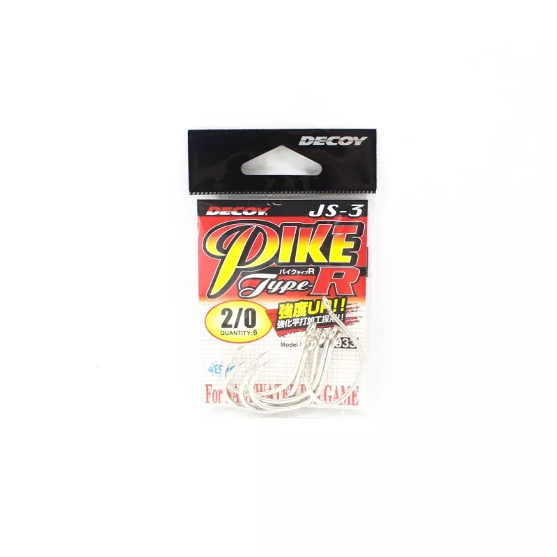Decoy JS-3 Jigging Single Pike Type R Size 2/0 (7933)
