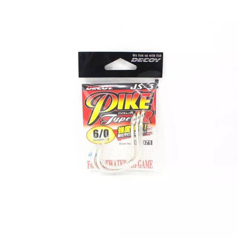 Decoy JS-3 Jigging Single Pike Type R Size 6/0 (7971)