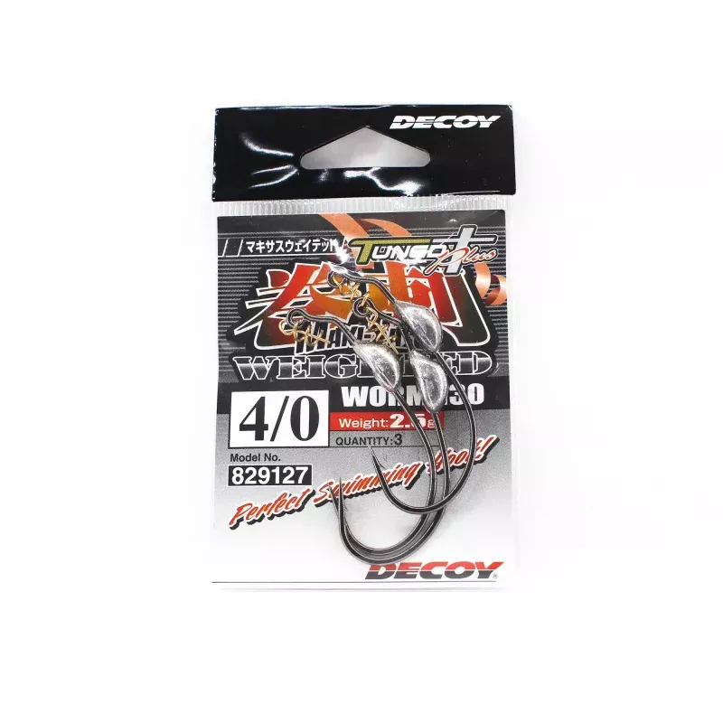 Decoy Worm 130 Maki Sasu Weighted Hook 2.5 grams Size 4/0 (9127)