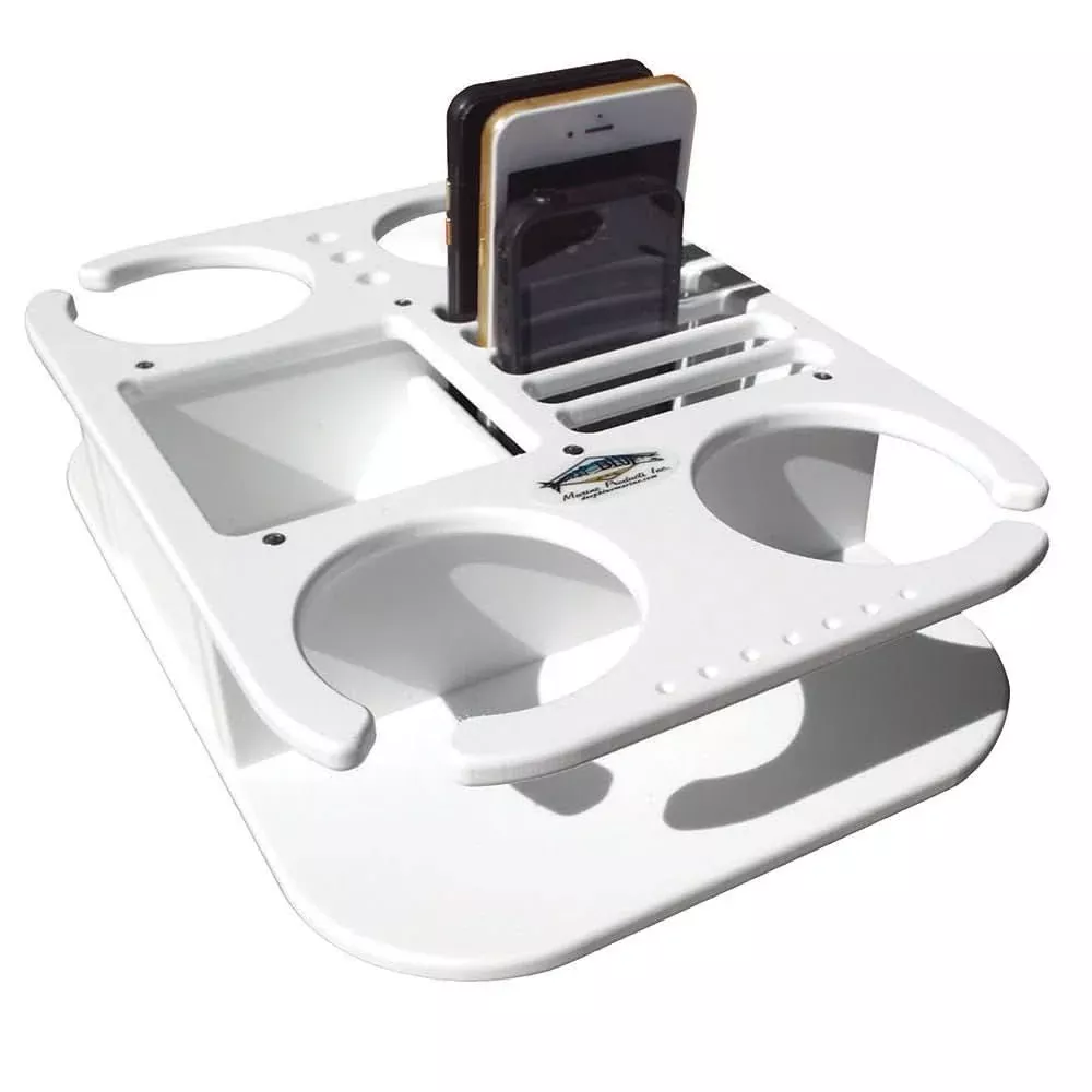 Deep Blue Marine Phone/Drink Holder w/Suction Cups - BH-4CELL