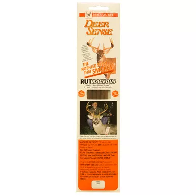 Deer Quest 13 Deer Sense Rutrageous Smoke, Orange, 6 Pack