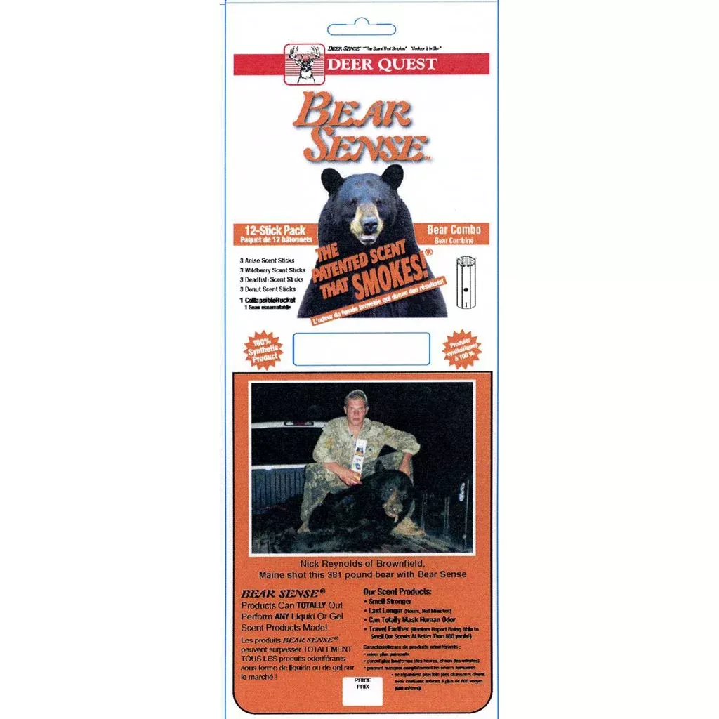 Deer Quest Bear Sense (Combo w/Bucket 12 pk.)