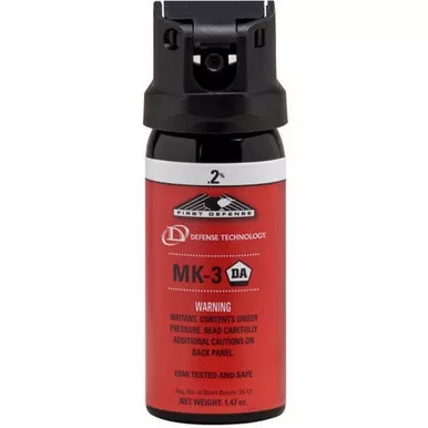 Defense Technology 5039 First Defense Stream Delivery (MK-3) Pepper Spray .2% OC, 1.47 Ounces