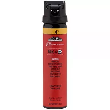 Defense Technology 5249 First Defense Stream Delivery (MK-4) Pepper Spray .4% OC, 3.0 Ounces