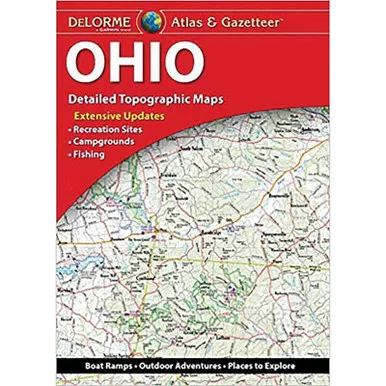 Delorme OHIO ATLAS & GAZETTEER