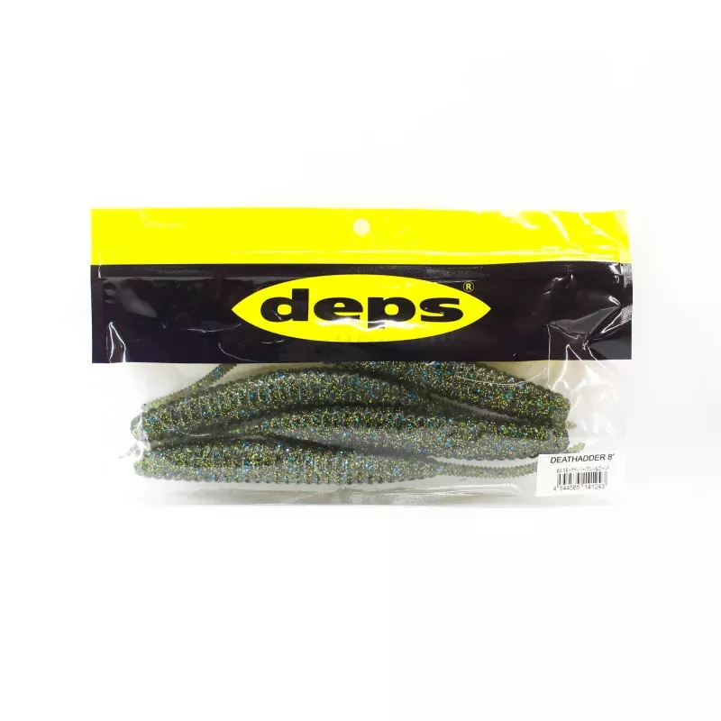 Deps Soft Lure Death Adder 8 Inch 4 per pack 24 (1243)