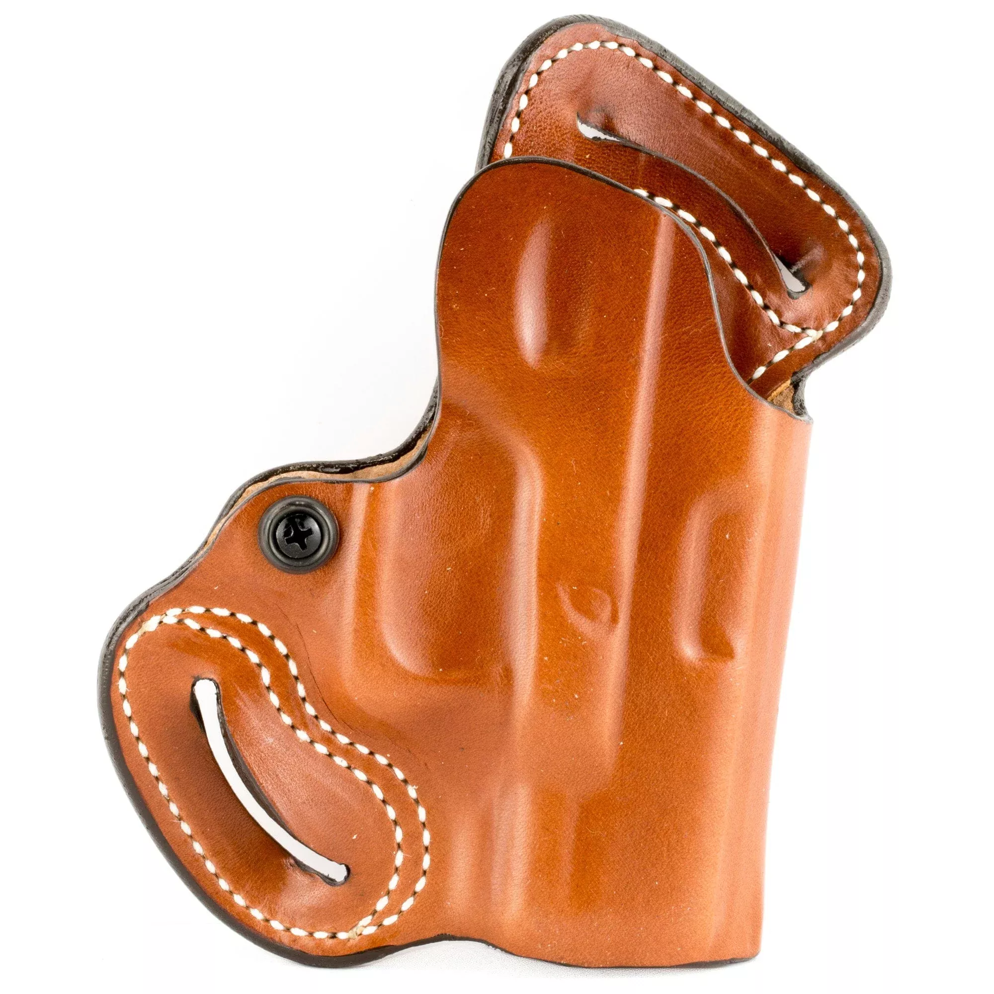 Desantis Small Of Back Holster - Rh Owb Lthr For Glock 26 Tan!