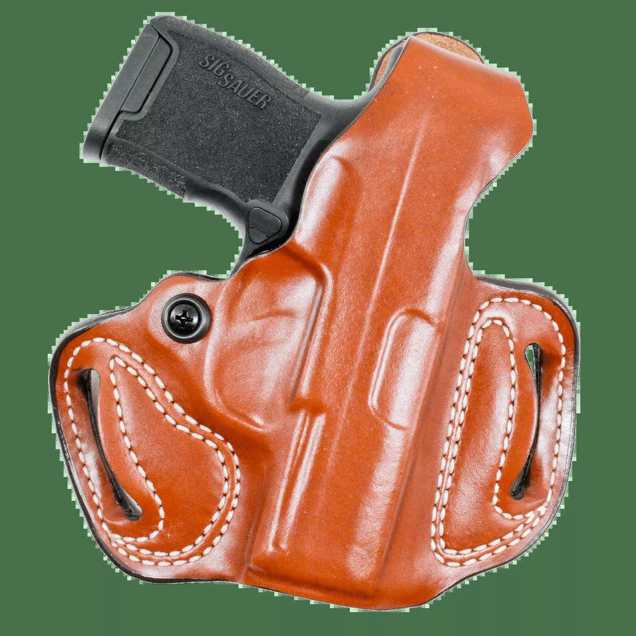 Desantis Thumb Break Mini-slide Holster Sig P365 W/ Romeo Zero Owb Rh Tan