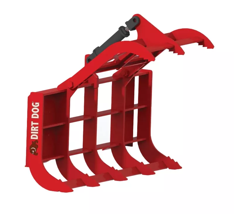 Dirt Dog Compact AG Grapple 50 | Operating Width 50″ | 30+ HP | For Tractors