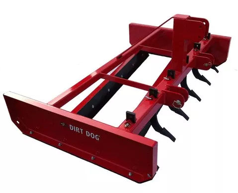 Dirt Dog Grader Boxes | GRB Series | Working Width 60″, 72″, 84″ | 40-50 HP | For Tractors
