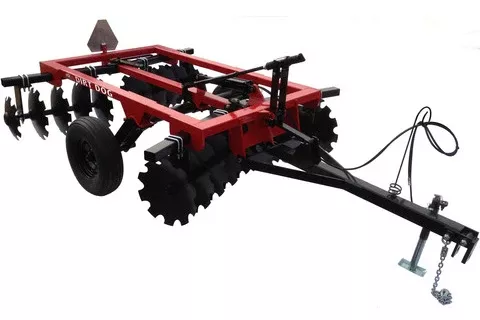 Dirt Dog Pull Disc Harrow | Model DHP-12 | Max Cultivation Width 12′ Ft | Horsepower 55-100 HP | For Tractors