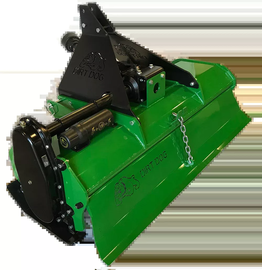 Dirt Dog Rotary Tiller | Model RT-104 | Working Width 48″ | 18-30 HP | For Tractors