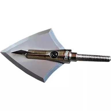 Dirt Nap Gear Titan Fixed Blade Broadheads, 200/225 Grain, Silver, 3 Pack