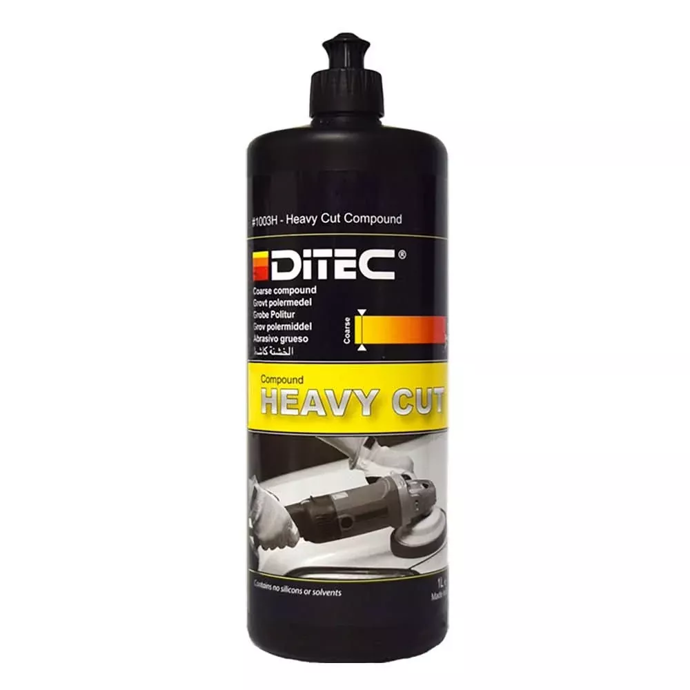 DiTEC Marine Products Heavy Cut Polishing Compound 32oz for Scratch Removal and Paint Refinishing – PC-CMPD-HCO2
