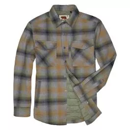 DKOTA Men's Pinewood Quilted Flannel - Harvest - M